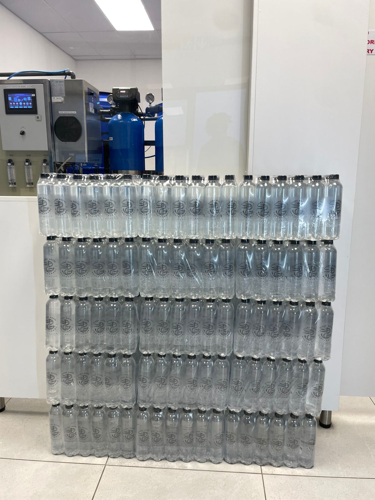 Custom branded Fresh Hydro bottles
