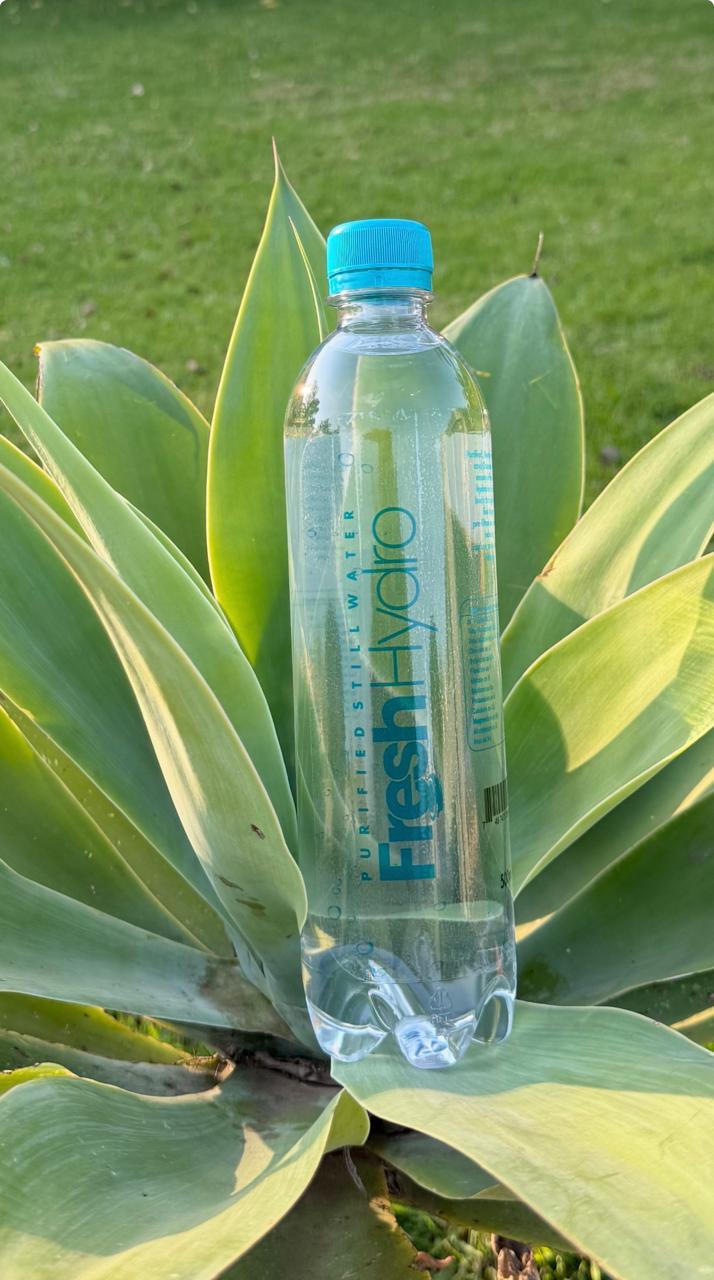 Fresh Hydro purified still water bottled through our multi-stage purification process